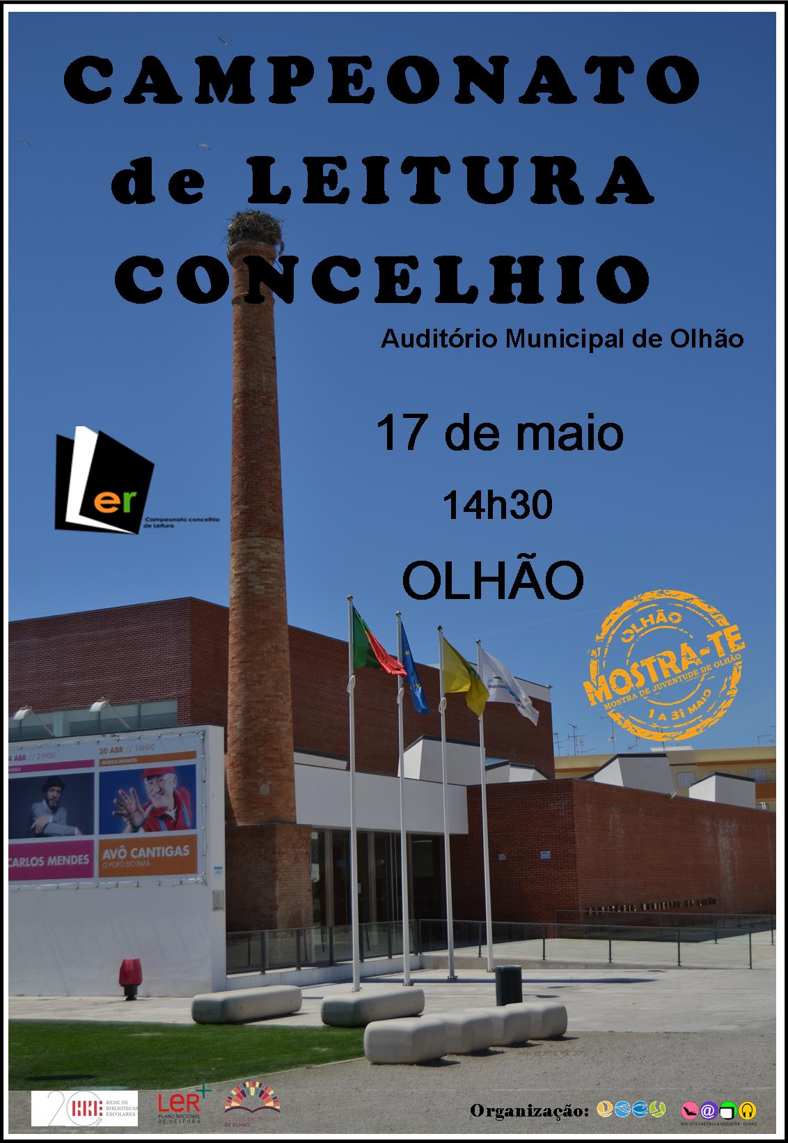 cartaz CAMPEONATO DE LEITURA 1