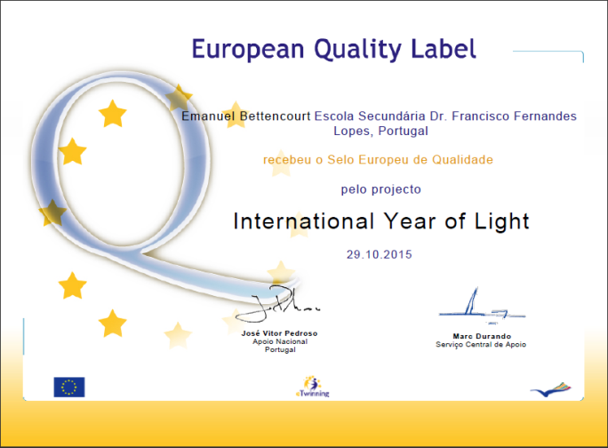 Selo de Qualidade eTwinning
