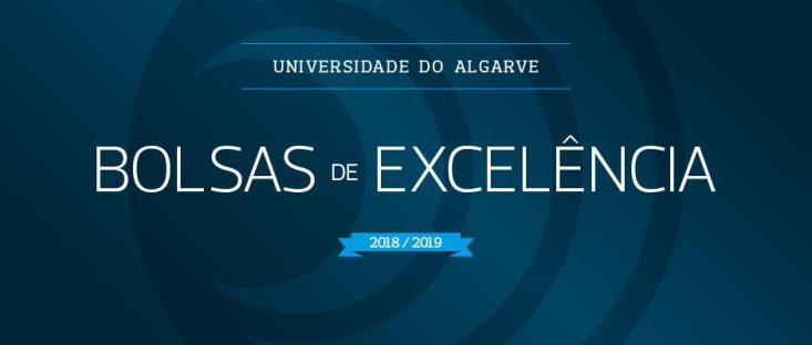 BOLSAS DE EXCELÊNCIA 2018/2019