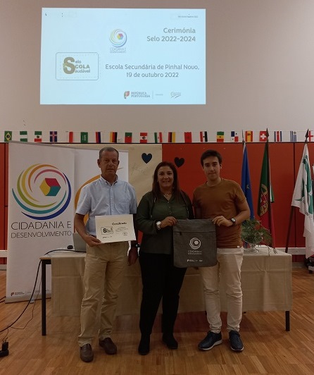 Agrupamento recebeu Selo de Escola Saudável