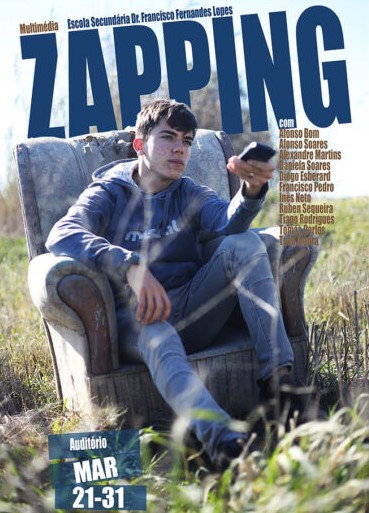 ALUNOS FAZEM ZAPPING EM FORMATO DE TEATRO E VÍDEO